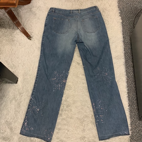 ST John crystal embellished jeans - Picture 13 of 14